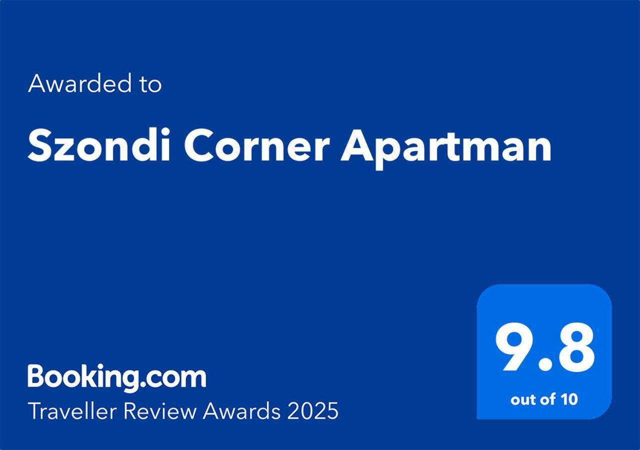 Szondi Corner Apartman Budapest Exterior foto